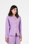 The Silhouette Blazer - Lilac