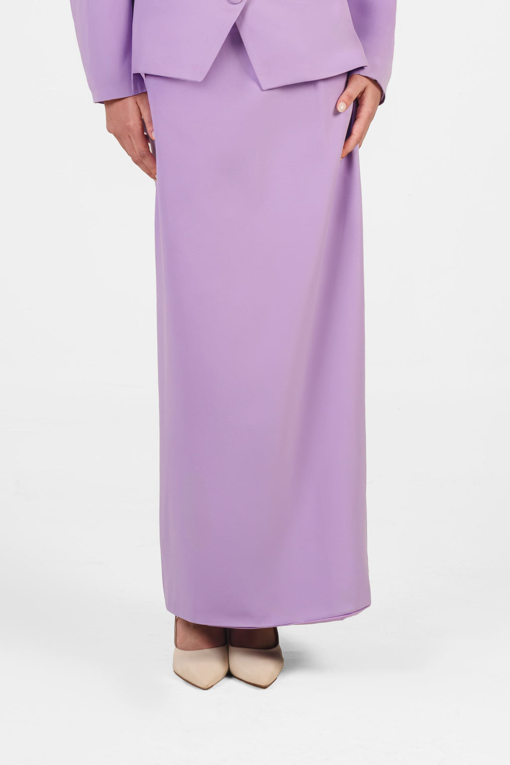 The Pencil Skirt - Lilac