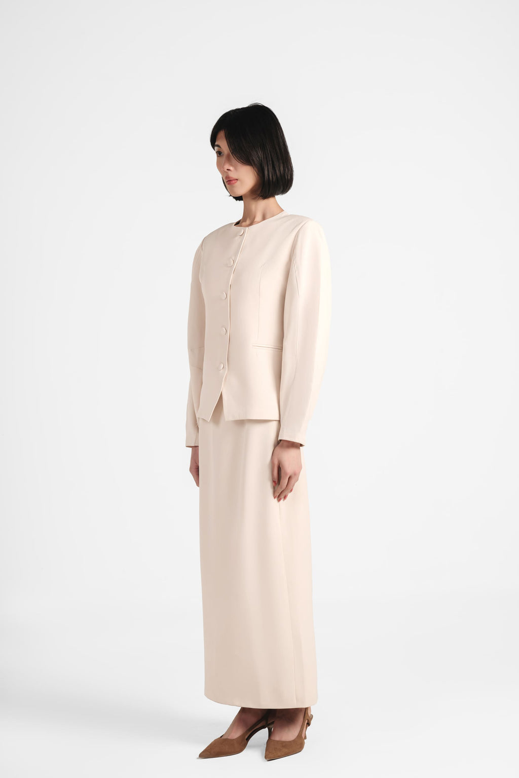 The Pencil Skirt - Creamy