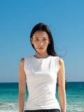 The Seamless Tank Top - White