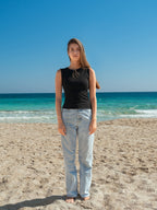 The Seamless Tank Top - Black