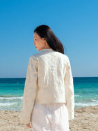 The Linen Embroidered Jacket