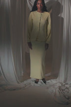 The Pencil Skirt - Butter Yellow