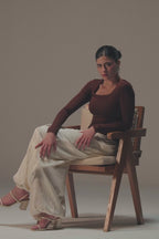 The Silk Balloon Pants - Creamy